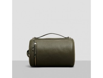 80% off Kenneth Cole New York Leather Convertible Duffle - Olive