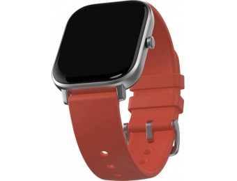 $40 off Amazfit GTS Smartwatch 42mm Aluminum - Vermillion Orange