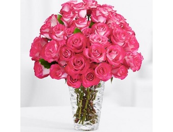 54% off 36 Pink Pearl Roses