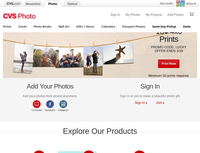 CVS Photo Coupons & Promotional Codes
