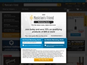 Musicians Friend Coupon Codes