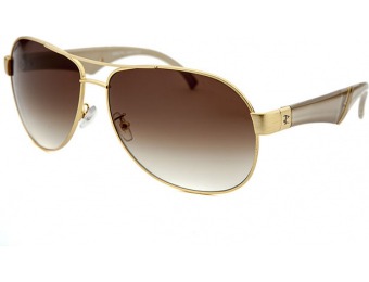 87% off Invicta Women's Reserve Aviator Gold-Tone Sunglasses