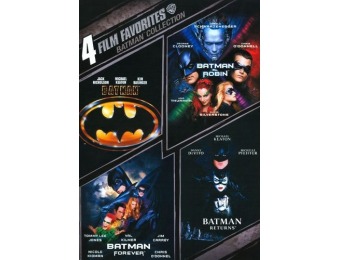 53% off Batman Collection: 4 Film Favorites (DVD)