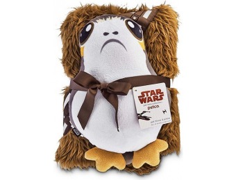 75% off Star Wars Chewbacca Throw and Porg Pillow for Dogs