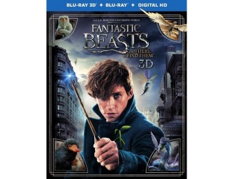 50% off Fantastic Beasts and Where to Find Them (Blu-ray 3D/Blu-ray)