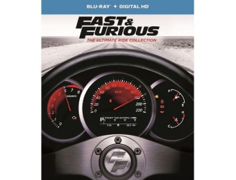 64% off Fast and Furious: The Ultimate Ride Collection (Blu-ray)