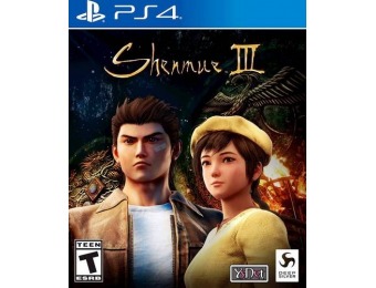 $52 off Shenmue III - PlayStation 4