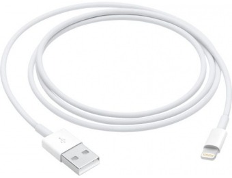 50% off Apple 3.3' USB Type A-to-Lightning Charging Cable