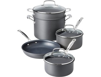 $226 off Cuisinart Chef's Anodized 8-Piece Cookware Set