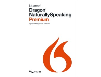 55% off Dragon NaturallySpeaking Premium 13.0 (PC Download)