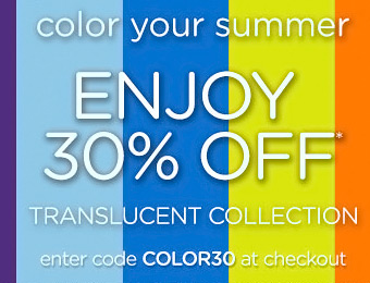 30% off Translucent Collection w/ Crocs Coupon Code COLOR30