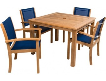 82% off Three Birds Casual Newport Square Dining Table Set