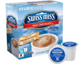 50% off Keurig Swiss Miss Milk Chocolate Hot Cocoa K-Cups