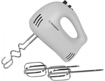 77% off Westinghouse WHM5WA Select Series 5 Speed Hand Mixer
