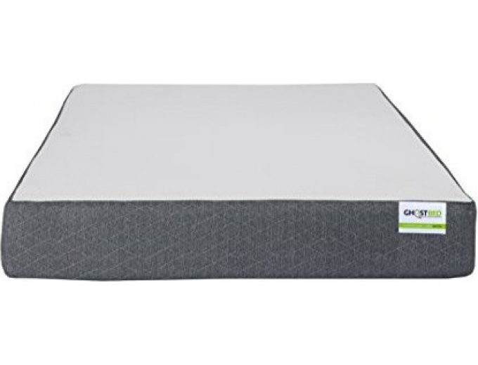 ghostbed 11 memory foam mattress with adjustable base