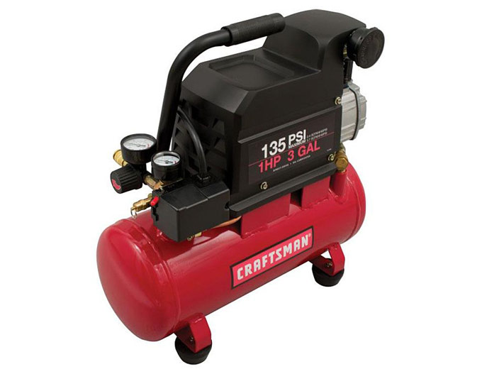 65 Off Craftsman 3 Gallon 135psi Portable Air Compressor 74 Free Shipping