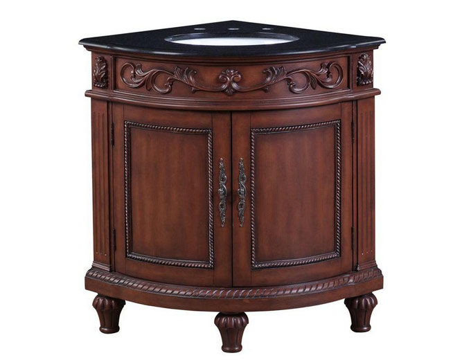 Belle Foret Corner Bathroom Vanity