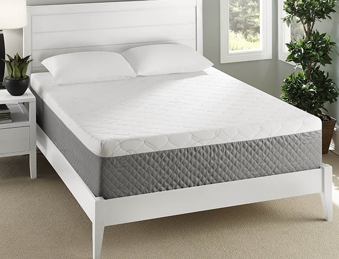 dhp sleep 12 gel memory foam queen mattress