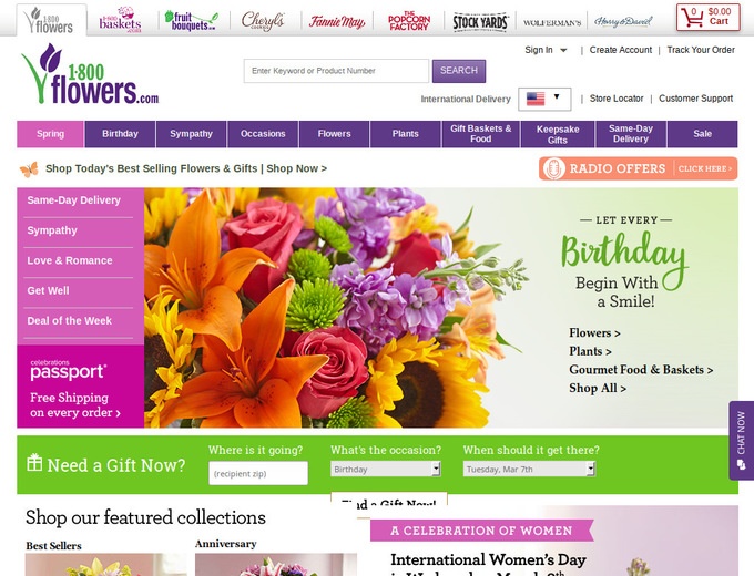 1 800 Flowers Promotion Codes & 1800Flowers.com Coupon ...