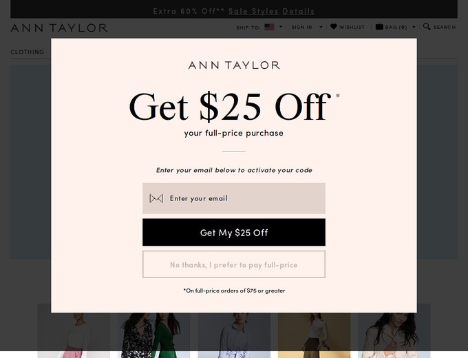 Ann Taylor Coupons & Promotional Codes