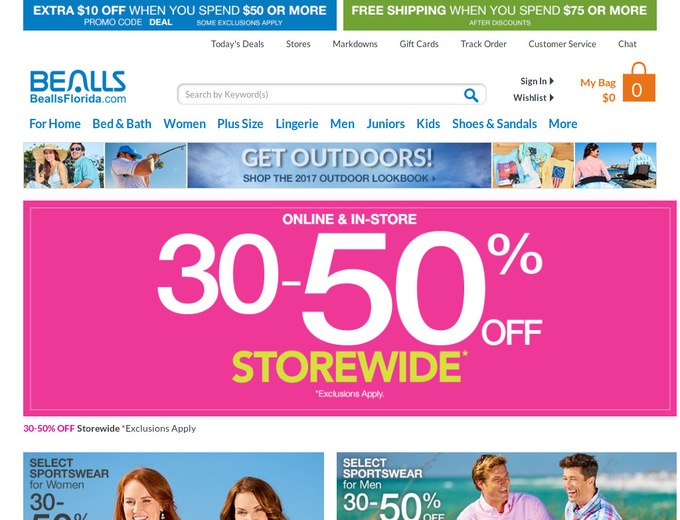 Bealls Coupons, Bealls Florida Outlet Discounts & Promos