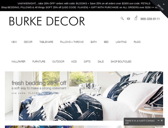 Burke Decor Coupons & Promotion Codes