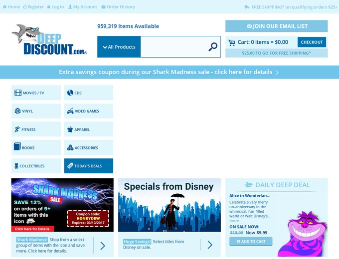 Coupons & Deep Discount Promo Codes