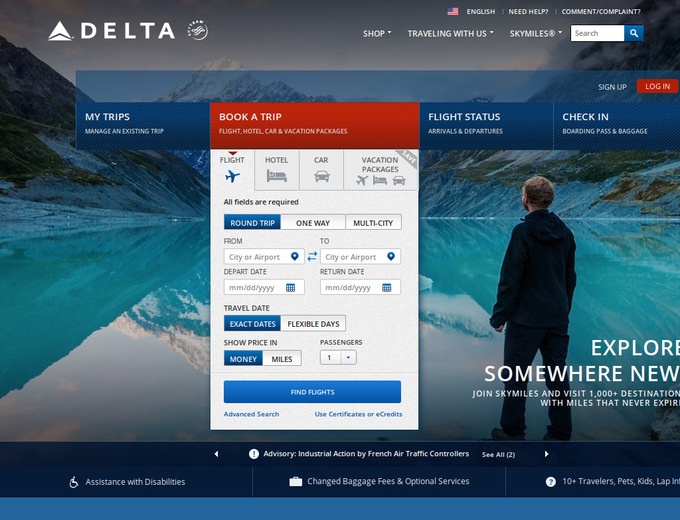 Delta Airlines Coupons & Discount Codes