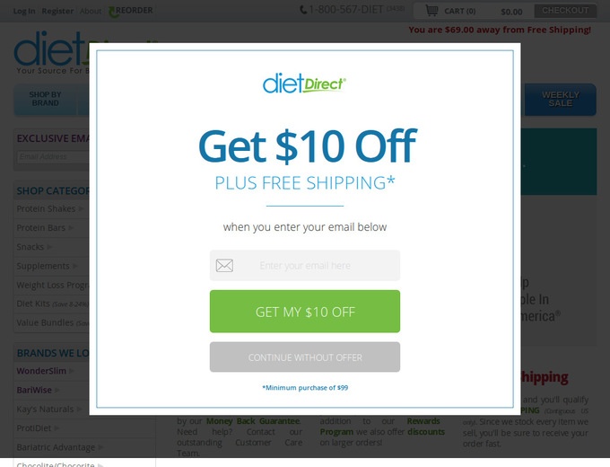 Diet Direct Coupons & Promotion Codes