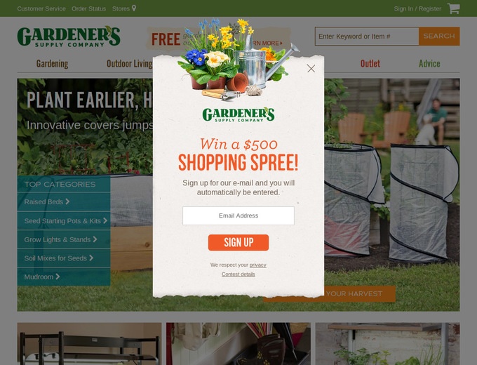 Gardeners Com Coupons Gardeners Supply Company Promotion Codes