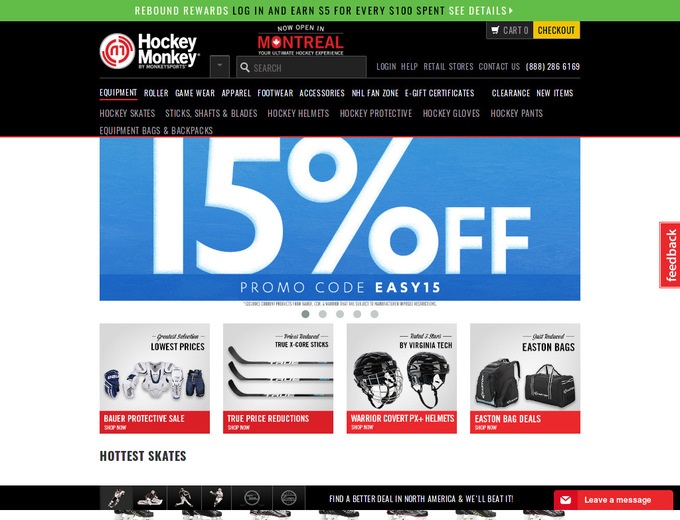 Hockey Monkey Coupons & Promotion Codes