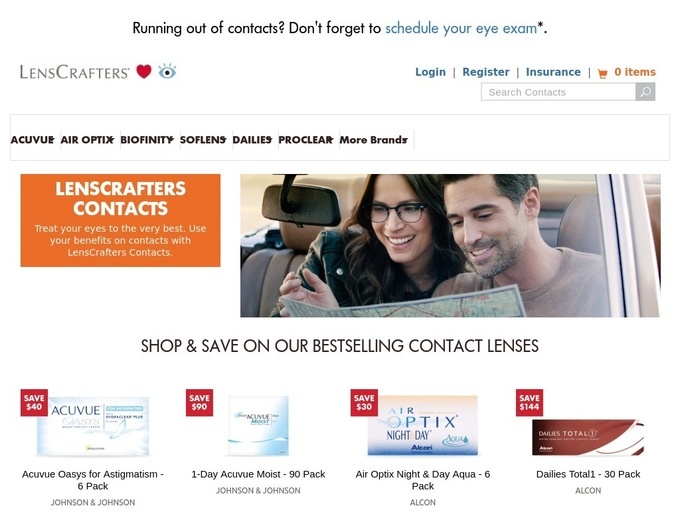 LensCrafters Coupons & Lens Crafters Promotion Codes