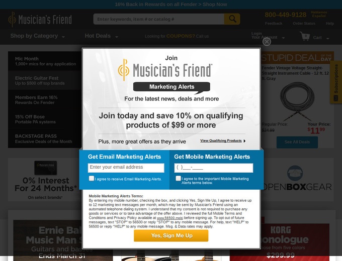 Musicians Friend Coupons & Musician's Friend Promo Code Deals