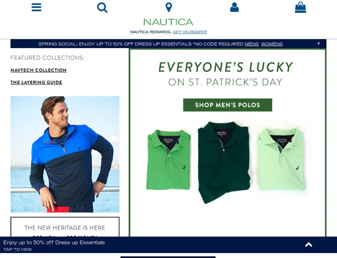 Nautica Coupons & Promotional Codes
