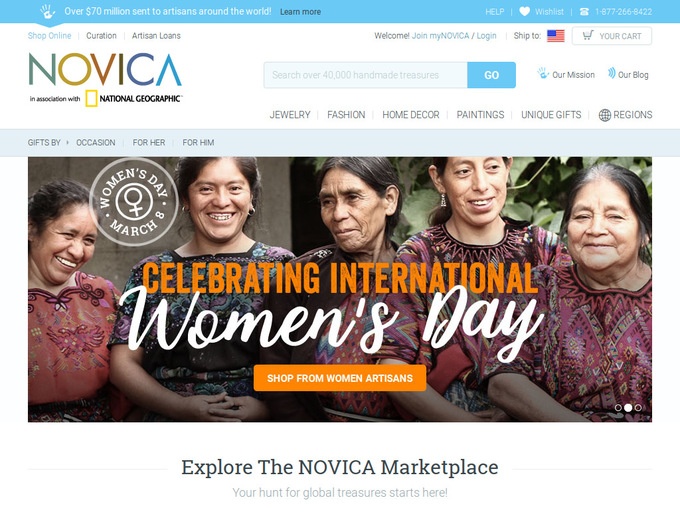 Novica Coupons & Promotional Codes