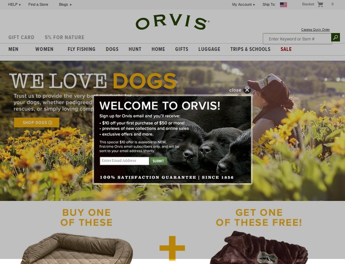 Orvis Coupons & Promotional Codes