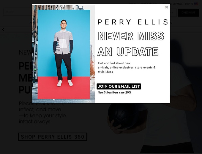 Perry Ellis Coupons & Promotion Codes