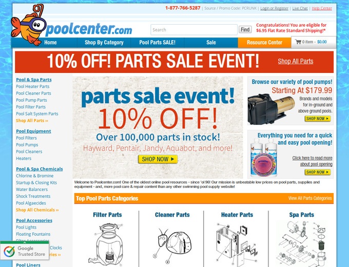 ulv butik antydning Pool Center Coupons & PoolCenter.com Promotion Codes
