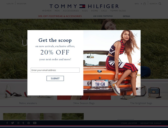 tommy hilfiger coupons