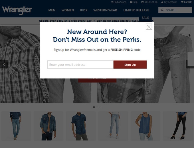 Wrangler Coupons & Promotional Codes
